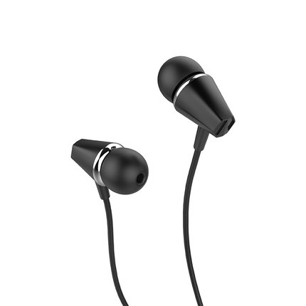 Wired earphones "M34 Honor" with microphone (Black)
