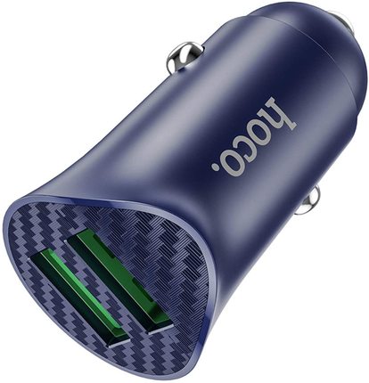 Car charger "Z39 Farsighted" QC3.0 dual port (Blue)