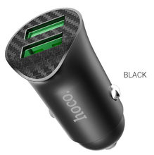 Car charger "Z39 Farsighted" QC3.0 dual port Black