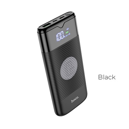 Power bank "J63 Velocity" PD+QC3.0 wireless charging 10000mAh Black