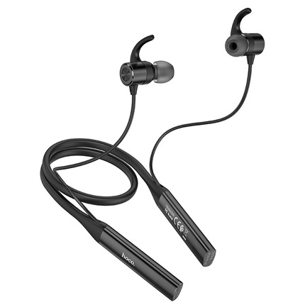 Wireless earphones "S18 Glamor" charging data cable Black