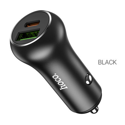 Car charger "Z38 Resolute" PD20W + QC3.0 Black