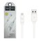 Cable X5 Bamboo USB to Type-C charging data sync 1m White