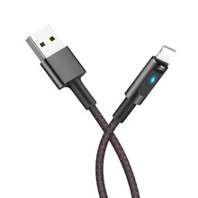 Cable USB to Lightning "U47 Essence core" charging data sync 1.2m Black