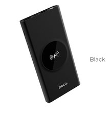 Power bank "J37 Wisdom" 10000 mAh wireless charging dual ports Black