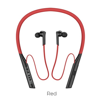 Wireless earphones "ES33 Mirth" sports headset Red