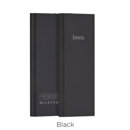 Power bank "B16 Metal" 10000 mAh single USB output Black