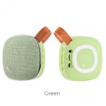 Speaker "BS9 Light textile" desktop wireless loudspeaker Green