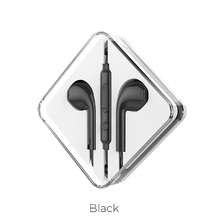 Wired earphones 3.5mm "M55 Memory sound" with microphone Black