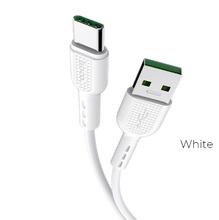Cable USB to Type-C 5A "X33 Surge" charging data sync 1m White