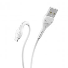 Cable USB to Micro-USB "X37 Cool power" charging data sync 1m White