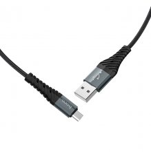 Cable USB to Micro-USB “X38 Cool Charging” charging data sync 1m Black