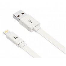 Cable X5 Bamboo USB to Lightning data sync 1m White